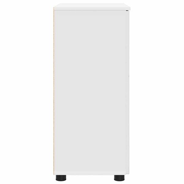 vidaXL Ντουλάπι Μπάνιου Λευκό 60 x 35 x 80 εκ Επεξεργασμένο ξύλο