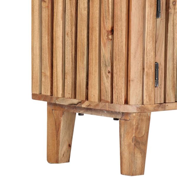 vidaXL Έπιπλο Τηλεόρασης 130 x 30 x 45 εκ. από Μασίφ Ξύλο Ακακίας