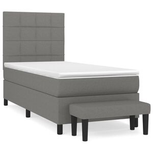 vidaXL &Kappa;&rho;&epsilon;&beta;ά&tau;&iota; Boxspring &mu;&epsilon; &Sigma;&tau;&rho;ώ&mu;&alpha; &Sigma;&kappa;&omicron;ύ&rho;&omicron; &Gamma;&kappa;&rho;&iota; 80x200 &epsilon;&kappa;. &Upsilon;&phi;&alpha;&sigma;&mu;ά&tau;&iota;&nu;&omicron;