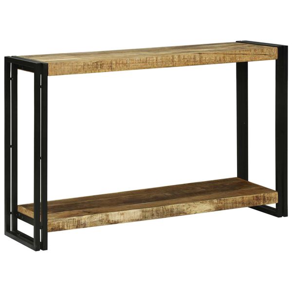 vidaXL Τραπέζι κονσόλας 120x33x75 εκ Μασίφ Ξύλο Μάνγκο