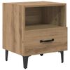 vidaXL Κομοδίνο Artisan Oak 40 x 35 x 47,5 εκ Επεξεργασμένο ξύλο