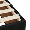 vidaXL Κρεβάτι Boxspring με Στρώμα Μαύρο 90x200 εκ. Βελούδινο