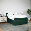 vidaXL &Kappa;&rho;&epsilon;&beta;ά&tau;&iota; Boxspring &mu;&epsilon; &Sigma;&tau;&rho;ώ&mu;&alpha; &Sigma;&kappa;&omicron;ύ&rho;&omicron; &Pi;&rho;ά&sigma;&iota;&nu;&omicron; 160x200&epsilon;&kappa;. &Beta;&epsilon;&lambda;&omicron;ύ&delta;&iota;&nu;&omicron;