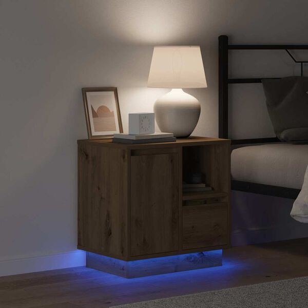 vidaXL &Kappa;&omicron;&mu;&omicron;&delta;ί&nu;&omicron; Artisan Oak 50 x 34,5 x 50 &epsilon;&kappa;. &Epsilon;&pi;&epsilon;&xi;&epsilon;&rho;&gamma;&alpha;&sigma;&mu;έ&nu;&omicron; &xi;ύ&lambda;&omicron;