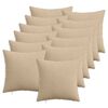 vidaXL &Kappa;ά&lambda;&upsilon;&mu;&mu;&alpha; &Mu;&alpha;&xi;&iota;&lambda;&alpha;&rho;&iota;&omicron;ύ 12 &tau;&mu;&chi;. HEERLEN Taupe 40 x 40 cm &kappa;&omicron;&rho;&nu;&tau;&omicron;&upsilon;&rho;ό&iota;