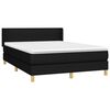 vidaXL &Kappa;&rho;&epsilon;&beta;ά&tau;&iota; Boxspring &mu;&epsilon; &Sigma;&tau;&rho;ώ&mu;&alpha; &Mu;&alpha;ύ&rho;&omicron; 140x200 &epsilon;&kappa;. &Upsilon;&phi;&alpha;&sigma;&mu;ά&tau;&iota;&nu;&omicron;