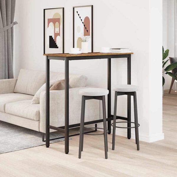 vidaXL &tau;&rho;&alpha;&pi;έ&zeta;&iota; &Pi;&alpha;&lambda;&iota;ό &xi;ύ&lambda;&omicron; 100 x 40 x 100,5 &epsilon;&kappa;