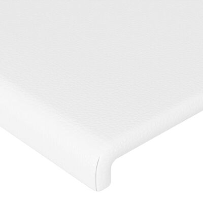 vidaXL Κεφαλάρια Κρεβατιού 4 τεμ. Λευκά 72x5x78/88 εκ. Συνθετικό Δέρμα