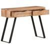 vidaXL Τραπέζι Κονσόλα Live Edge 100x35x76 εκ. από Μασίφ Ξύλο Ακακίας