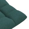 vidaXL Περιστρεφόμενη καρέκλα δαπέδου Σκούρο πράσινο 70x51x79 cm