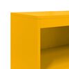 vidaXL Ραφιέρα Μουσταρδί 68,5x38,5x123,5 εκ. από Ατσάλι