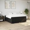 vidaXL &Kappa;&rho;&epsilon;&beta;ά&tau;&iota; Boxspring &mu;&epsilon; &Sigma;&tau;&rho;ώ&mu;&alpha; &Mu;&alpha;ύ&rho;&omicron; 180x200 &epsilon;&kappa;. &Upsilon;&phi;&alpha;&sigma;&mu;ά&tau;&iota;&nu;&omicron;