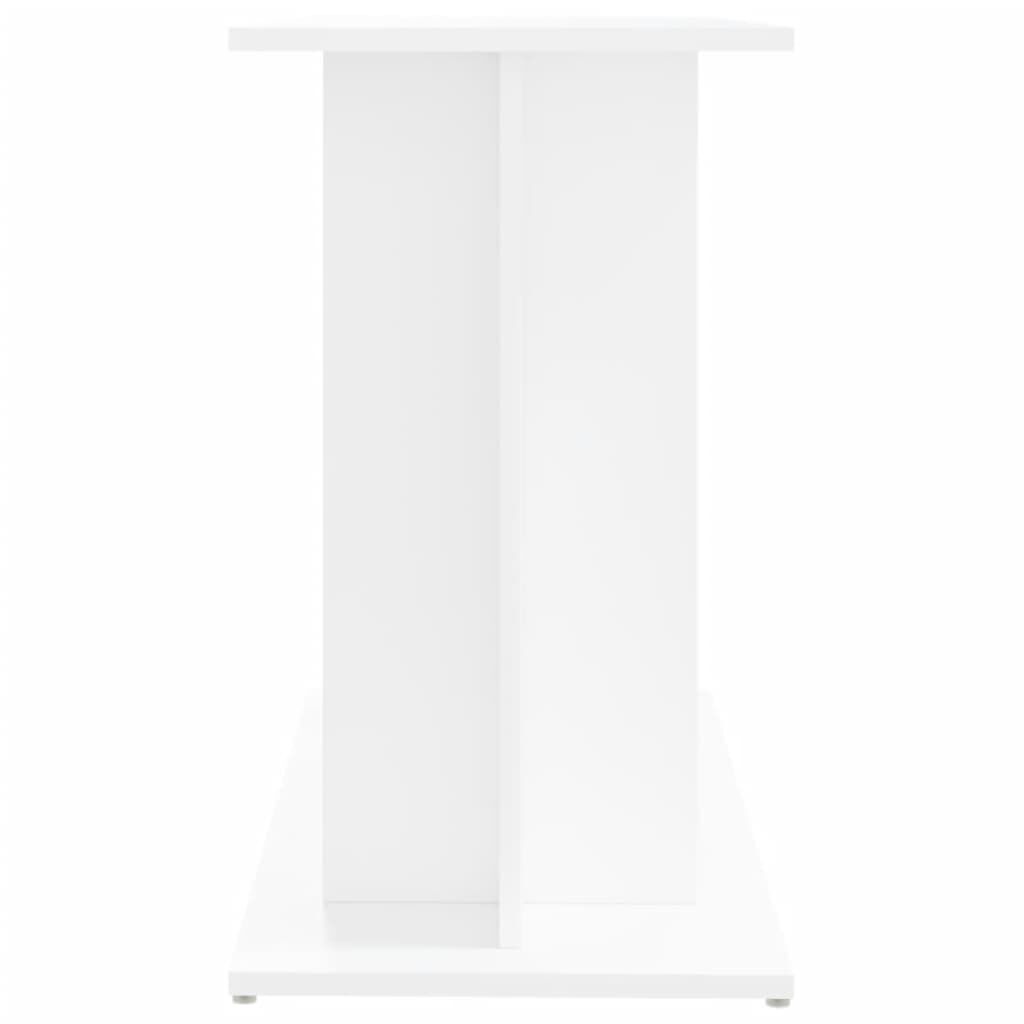 vidaXL Βάση Ενυδρείου Λευκή 80 x 35 x 60 εκ. από Επεξεργασμένο Ξύλο