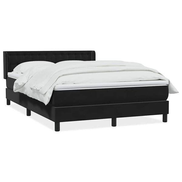 vidaXL &Kappa;&rho;&epsilon;&beta;ά&tau;&iota; Boxspring &mu;&epsilon; &Sigma;&tau;&rho;ώ&mu;&alpha; &Mu;&alpha;ύ&rho;&omicron; 1140x210 &epsilon;&kappa;. &Beta;&epsilon;&lambda;&omicron;ύ&delta;&iota;&nu;&omicron;