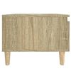 vidaXL Βοηθητικό Τραπέζι Sonoma Δρυς 50x46x35 εκ. Επεξεργασμένο Ξύλο
