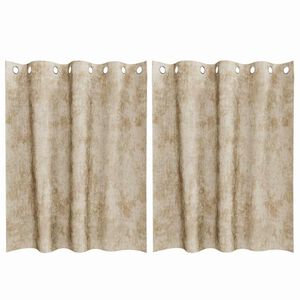 vidaXL &Beta;&epsilon;&lambda;&omicron;ύ&delta;&iota;&nu;&epsilon;&sigmaf; &Kappa;&omicron;&upsilon;&rho;&tau;ί&nu;&epsilon;&sigmaf; 2 &tau;&mu;&chi;. &Kappa;&rho;&epsilon;&mu; 140 x 140 cm &Beta;&epsilon;&lambda;&omicron;ύ&delta;&omicron;