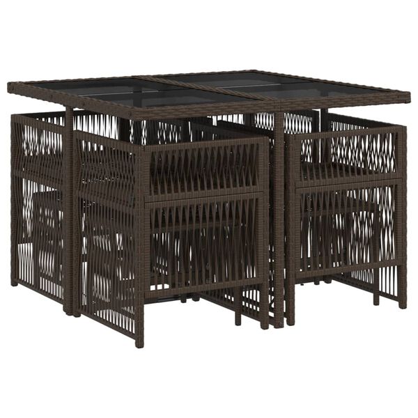 vidaXL &Sigma;&epsilon;&tau; &Tau;&rho;&alpha;&pi;&epsilon;&zeta;&alpha;&rho;ί&alpha;&sigmaf; &Kappa;ή&pi;&omicron;&upsilon; 9 &tau;&epsilon;&mu;. &Kappa;&alpha;&phi;έ &Sigma;&upsilon;&nu;&theta;&epsilon;&tau;&iota;&kappa;ό &Rho;&alpha;&tau;ά&nu; &mu;&epsilon; &Mu;&alpha;&xi;&iota;&lambda;ά&rho;&iota;&alpha;