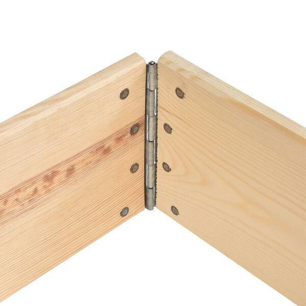 vidaXL Κολάρo Παλέτας 50 x 150 εκ. από Μασίφ Ξύλο Πεύκου