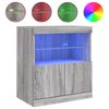 vidaXL &Mu;&pi;&omicron;&upsilon;&phi;έ&sigmaf; &mu;&epsilon; LED &Gamma;&kappa;&rho;&iota; Sonoma 60 x 37 x 67 &epsilon;&kappa;.
