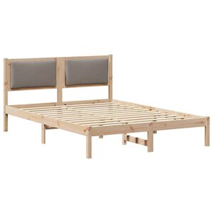 vidaXL &Sigma;&kappa;&epsilon;&lambda;&epsilon;&tau;ό&sigmaf; &Kappa;&rho;&epsilon;&beta;&alpha;&tau;&iota;&omicron;ύ Taupe 140 x 200 cm &Sigma;&tau;&epsilon;&rho;&epsilon;ά &xi;&upsilon;&lambda;&epsilon;ί&alpha; &pi;&epsilon;ύ&kappa;&omicron;&upsilon;