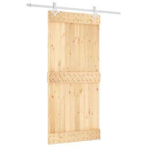 vidaXL &Sigma;&upsilon;&rho;ό&mu;&epsilon;&nu;&eta; &Pi;ό&rho;&tau;&alpha; 95 x 210 cm &Sigma;&upsilon;&mu;&pi;&alpha;&gamma;έ&sigmaf; &Xi;ύ&lambda;&omicron; &Pi;&epsilon;ύ&kappa;&omicron;&upsilon; (&Alpha;&kappa;&alpha;&tau;έ&rho;&gamma;&alpha;&sigma;&tau;&omicron;)
