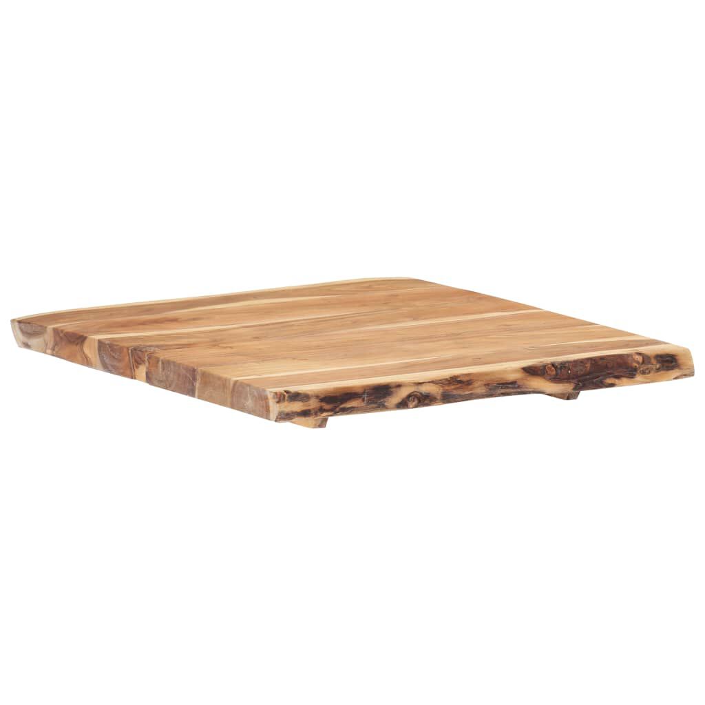 vidaXL Επιφάνεια Τραπεζιού 58 x (50-60) x 3,8 εκ. Μασίφ Ξύλο Ακακίας