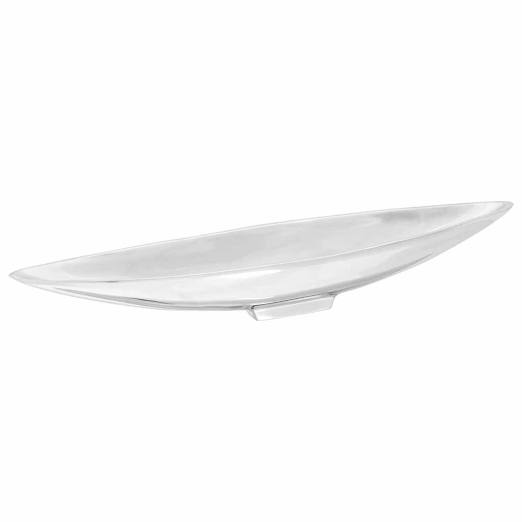 vidaXL Καλάθι Φρούτων Ασημί 54 x 9 x 10 εκ Αλουμίνιο