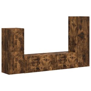 vidaXL &Sigma;&epsilon;&tau; &epsilon;&pi;ί&pi;&lambda;&omicron;&upsilon; &tau;&eta;&lambda;&epsilon;ό&rho;&alpha;&sigma;&eta;&sigmaf; 4 pcs &Kappa;&alpha;&pi;&nu;&iota;&sigma;&tau;ό &Delta;&rho;ύ&sigmaf; &Epsilon;&pi;&epsilon;&xi;&epsilon;&rho;&gamma;&alpha;&sigma;&mu;έ&nu;&omicron; &xi;ύ&lambda;&omicron;