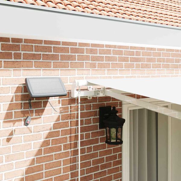 vidaXL Σκηνίτσα Αναδιπλούμενη Λευκό 400 x 300 εκ Ύφασμα και Ατσάλι