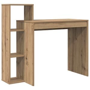 vidaXL &Gamma;&rho;&alpha;&phi;&epsilon;ί&omicron; &mu;&epsilon; &rho;ά&phi;&iota; Artisan Oak 100 x 40 x 90 cm &Epsilon;&pi;&epsilon;&xi;&epsilon;&rho;&gamma;&alpha;&sigma;&mu;έ&nu;&omicron; &xi;ύ&lambda;&omicron;