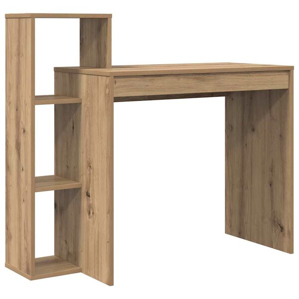 vidaXL &Gamma;&rho;&alpha;&phi;&epsilon;ί&omicron; &mu;&epsilon; &rho;ά&phi;&iota; Artisan Oak 100 x 40 x 90 cm &Epsilon;&pi;&epsilon;&xi;&epsilon;&rho;&gamma;&alpha;&sigma;&mu;έ&nu;&omicron; &xi;ύ&lambda;&omicron;