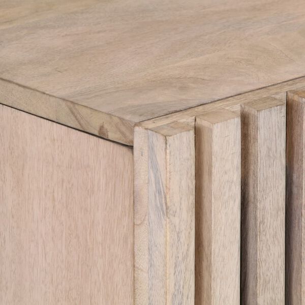 vidaXL Ντουλάπι 60 x 34 x 75 εκ. από Μασίφ Ξύλο Μάνγκο