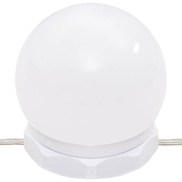vidaXL Μπουντουάρ με LED Σετ Μαύρο 86,5 x 35 x 136 εκ.