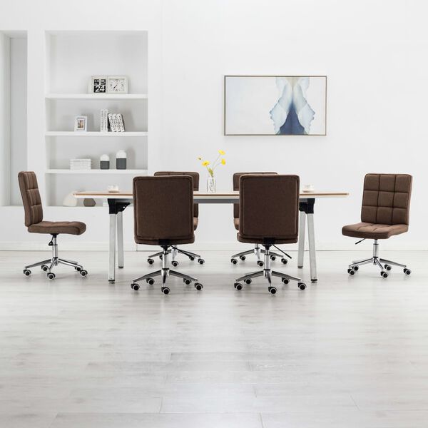 vidaXL &Kappa;&alpha;&rho;έ&kappa;&lambda;&epsilon;&sigmaf; &Tau;&rho;&alpha;&pi;&epsilon;&zeta;&alpha;&rho;ί&alpha;&sigmaf; 6 &tau;&epsilon;&mu;. &Kappa;&alpha;&phi;έ &Upsilon;&phi;&alpha;&sigma;&mu;ά&tau;&iota;&nu;&epsilon;&sigmaf;