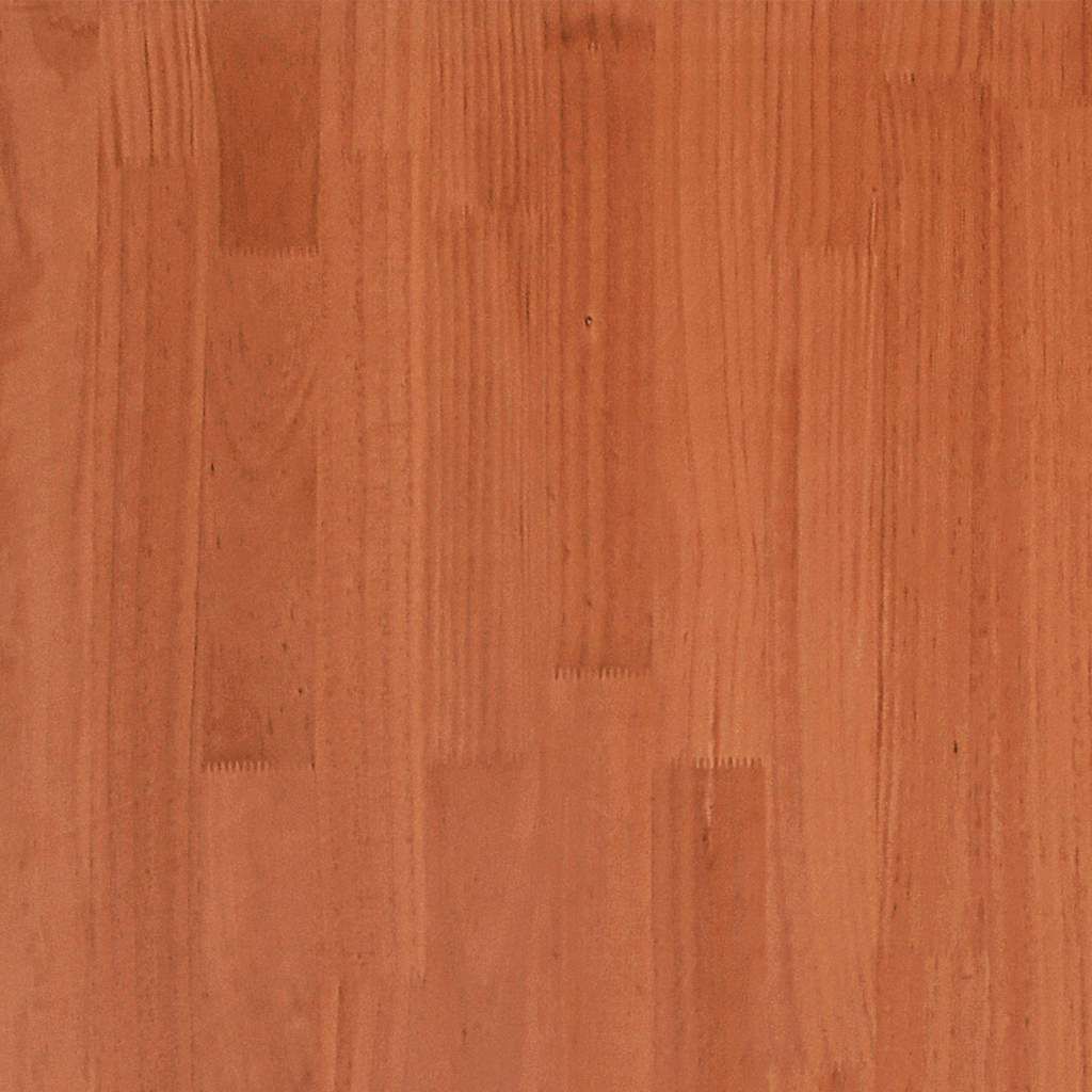 vidaXL Σκελετός Κρεβ. Χωρίς Στρώμα Καφέ Κεριού 120x200 εκ Μασίφ Πεύκο
