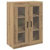 vidaXL Highboard Artisan Oak 69,5 x 34 x 180 &epsilon;&kappa;. &Epsilon;&pi;&epsilon;&xi;&epsilon;&rho;&gamma;&alpha;&sigma;&mu;έ&nu;&omicron; &xi;ύ&lambda;&omicron;