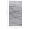 vidaXL Χαλί εξωτερικού χώρου ARAKIL Γκρι 160x230 cm PP