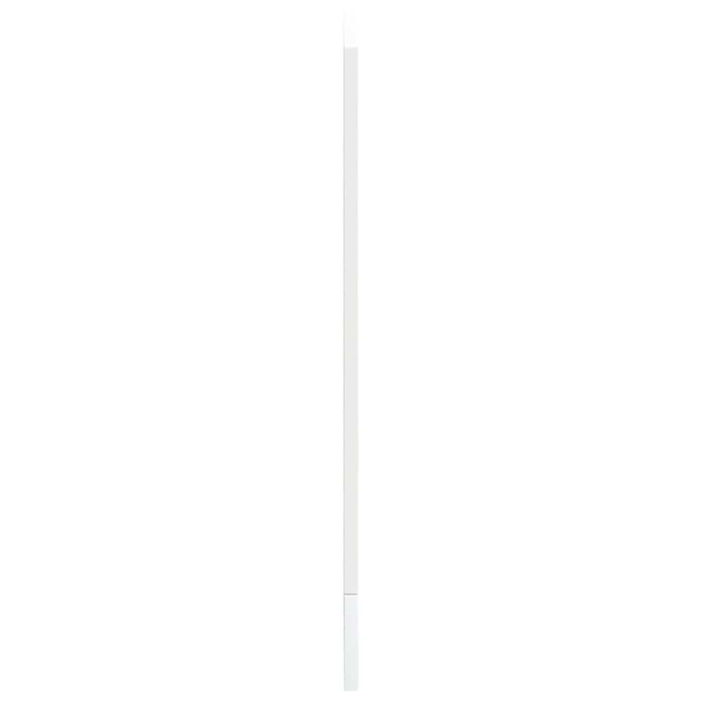 vidaXL Πίνακας πλυντηρίου πιάτων "Kalmar" High Gloss White 60x1,5x67cm