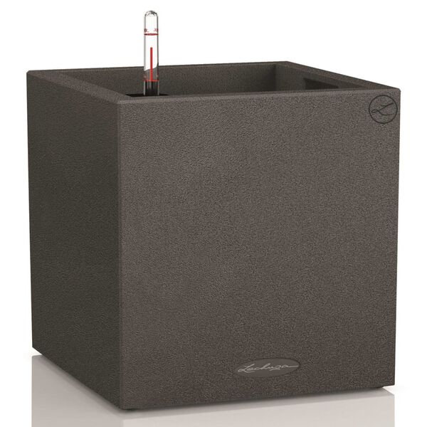 LECHUZA Γλάστρα Canto Color Square 40 ALL-IN-ONE Χρώμα Γραφίτη 13722