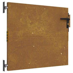 vidaXL &Pi;ό&rho;&tau;&alpha; &Kappa;ή&pi;&omicron;&upsilon; &Tau;&epsilon;&tau;&rho;ά&gamma;&omega;&nu;&eta; 85x125 &epsilon;&kappa;. &alpha;&pi;ό &Alpha;&tau;&sigma;ά&lambda;&iota; Corten