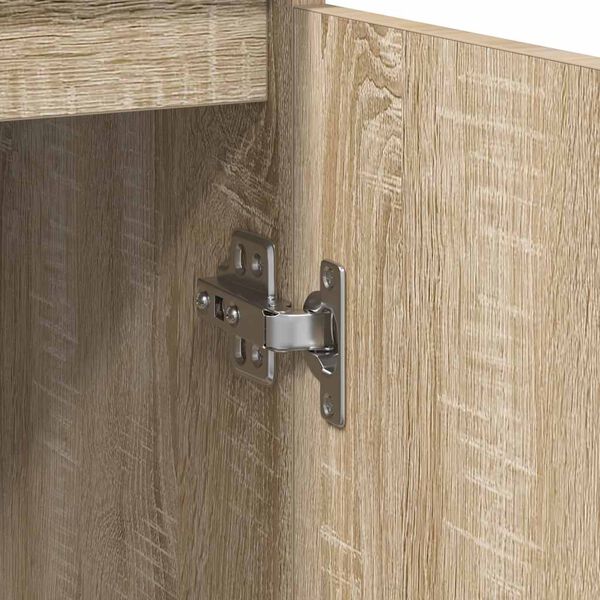 vidaXL Συρταριέρα με Συρτάρια Sonoma Δρυς 71x35x65 εκ. από Επεξ. Ξύλο
