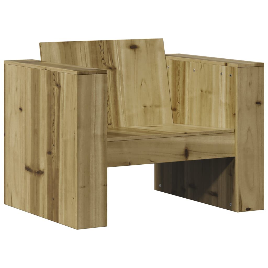 vidaXL Καναπές Κήπου 79 x 60 x 62 εκ. από Εμποτισμένο Ξύλο Πεύκου