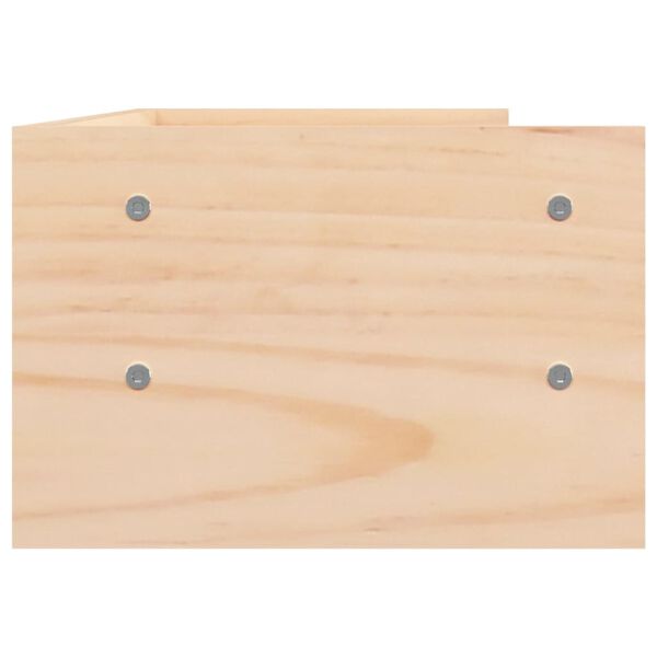 vidaXL Βάση Οθόνης 50 x 24 x 16 εκ. από Μασίφ Ξύλο Πεύκου