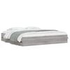 vidaXL &Pi;&lambda;&alpha;ί&sigma;&iota;&omicron; &Kappa;&rho;&epsilon;&beta;&alpha;&tau;&iota;&omicron;ύ &mu;&epsilon; &sigma;&upsilon;&rho;&tau;ά&rho;&iota;&alpha; &Gamma;&kappa;&rho;&iota; sonoma 180x200&epsilon;&kappa;. &Epsilon;&pi;&epsilon;&xi;. &Xi;ύ&lambda;&omicron;