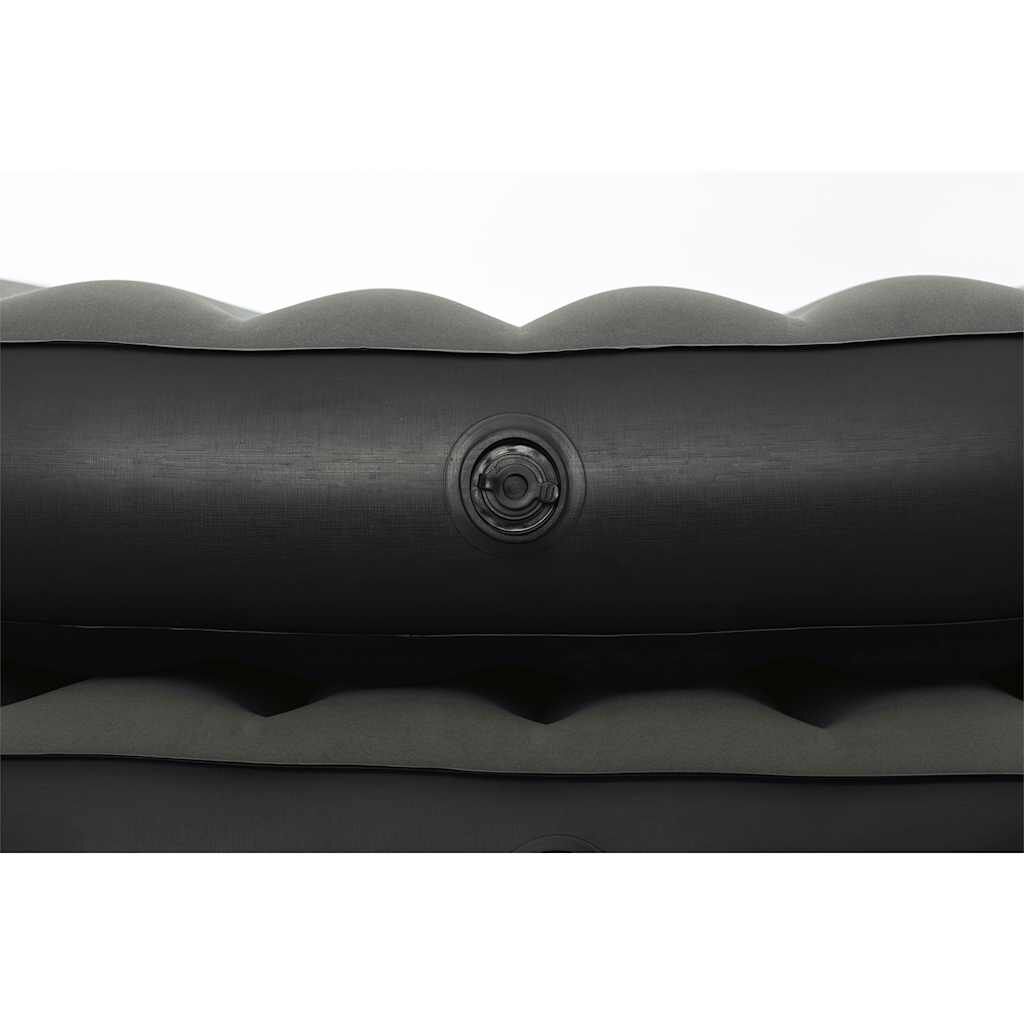 Bestway Φουσκωτό Στρώμα Αέρα 3 σε 1 Μαύρο και Γκρι 188 x 99 x 25 εκ.
