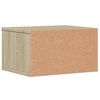 vidaXL Βάση Εκτυπωτή Sonoma Δρυς 40x32x22,5 εκ. από Επεξεργασμένο Ξύλο
