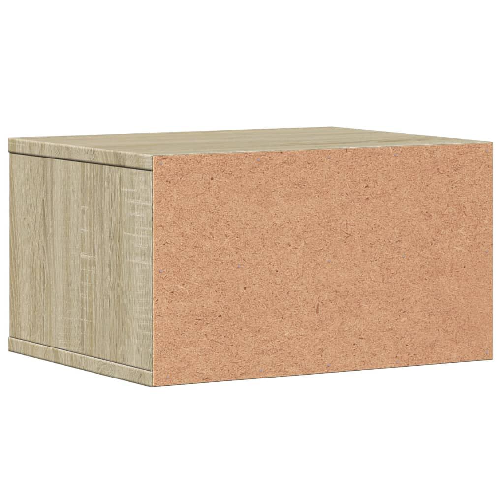 vidaXL Βάση Εκτυπωτή Sonoma Δρυς 40x32x22,5 εκ. από Επεξεργασμένο Ξύλο