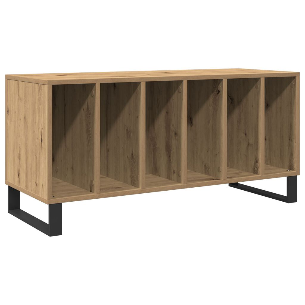 vidaXL Ντουλάπα Δισκοθήκης Παλιού Ξύλου 100x38x48 εκ Κατασκευασμένο Ξύλο