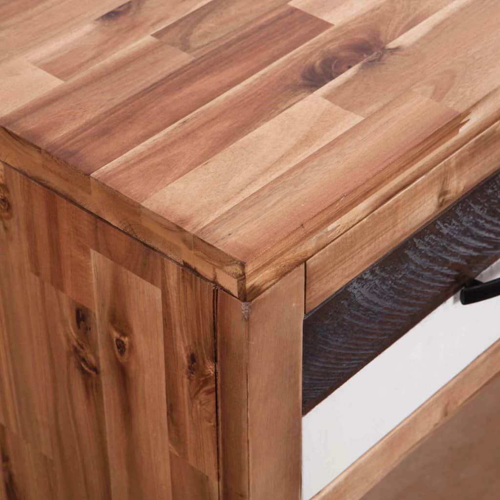 vidaXL Τραπέζι Κονσόλα 86 x 30 x 75 εκ. από Μασίφ Ξύλο Ακακίας