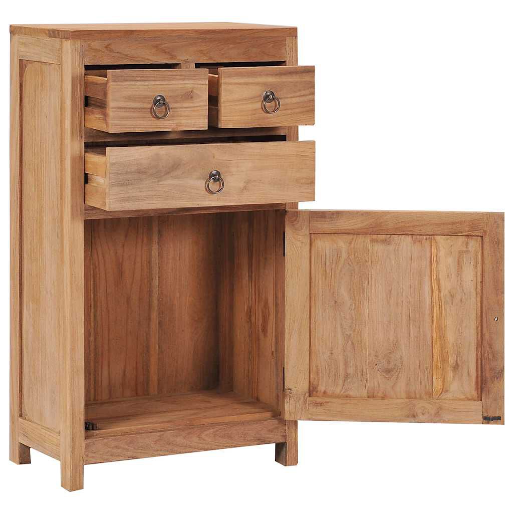 vidaXL Μπουφές 50 x 30 x 90 εκ. από Μασίφ Ξύλο Teak
